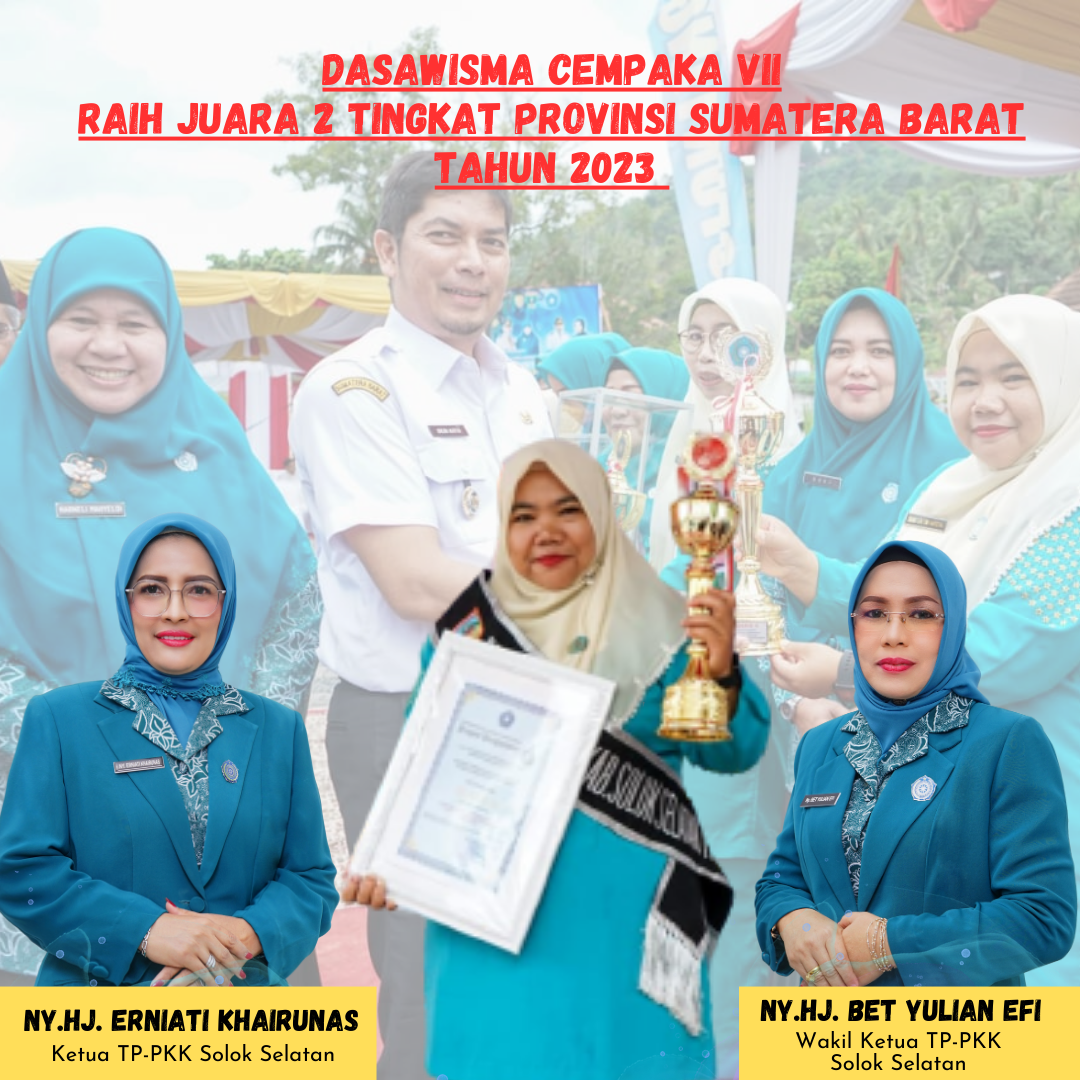 Dasawisma Cempaka VII Raih Juara 2 Tingkat Provinsi Sumatera Barat