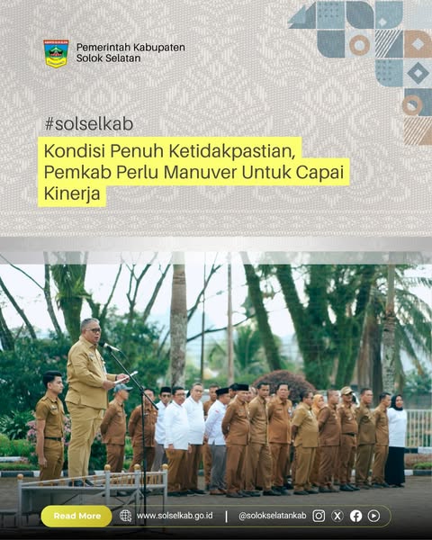 Kondisi Penuh Ketidakpastian, Pemkab Perlu Manuver Untuk Capai Kinerja