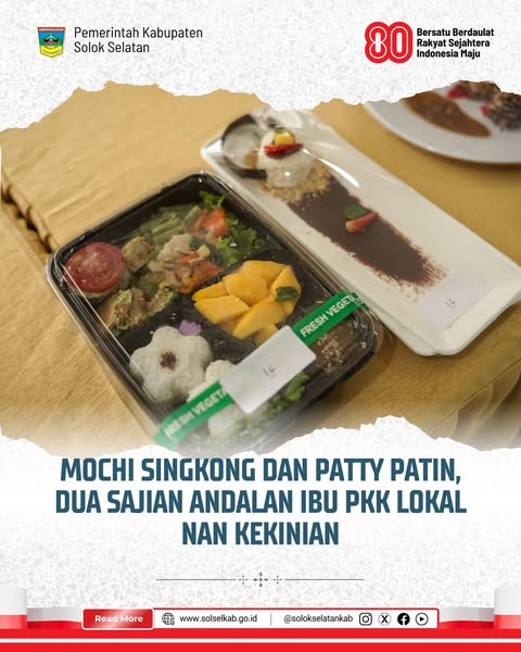 Mochi Singkong dan Patty Patin, Dua Sajian Andalan Ibu PKK Lokal Nan Kekinian