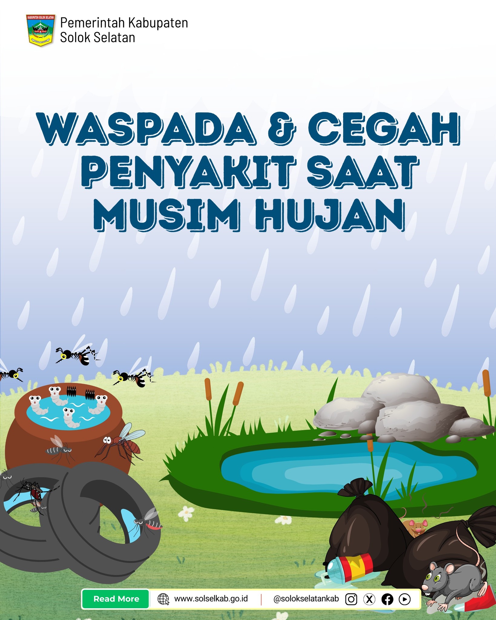 Waspada dan Cegah Penyakit Saat Musim Hujan