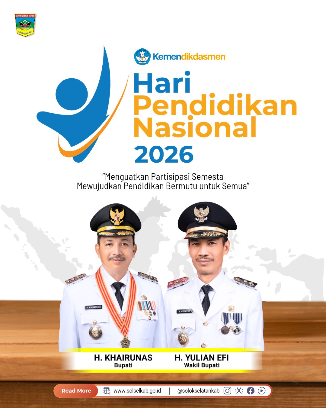 Selamat hari Pendidikan Nasional 2026.